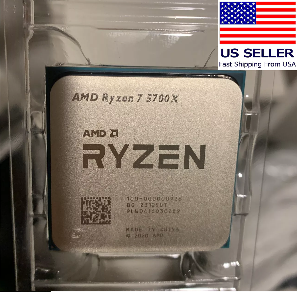 New AMD Ryzen 7 5700X 8-Core 16-Thread 3.4GHz Socket AM4 CPU New AMD Ryzen 7 5700X 8-Core 16-Thread 3.4GHz Socket AM4 CPU