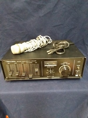 Realistic MPA-90 100 Watt Solid State P. A. Power Amplifier with Microphone 