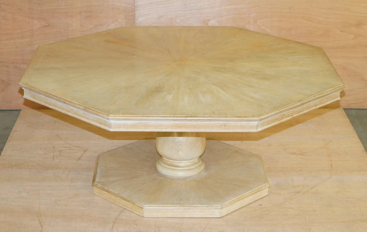 Hexagon marble dining sale table