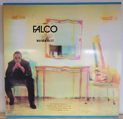 Falco - Wiener Blut - Used Vinyl Record Promo Pressing 1988 Promo Pic & Bio