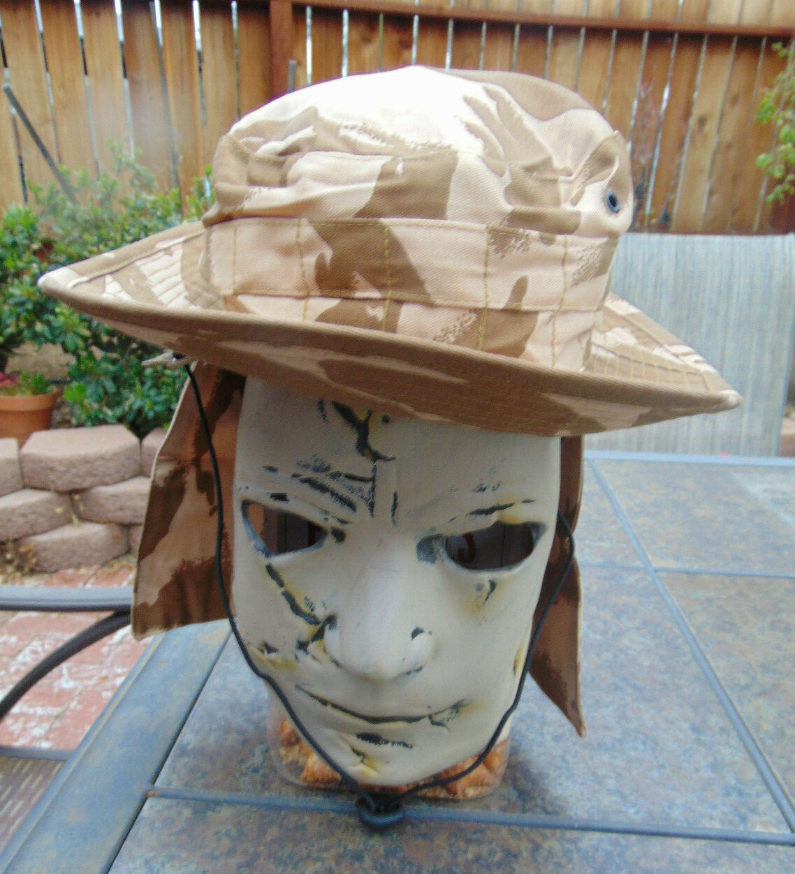 British Desert Camo Boonie Jungle hat 