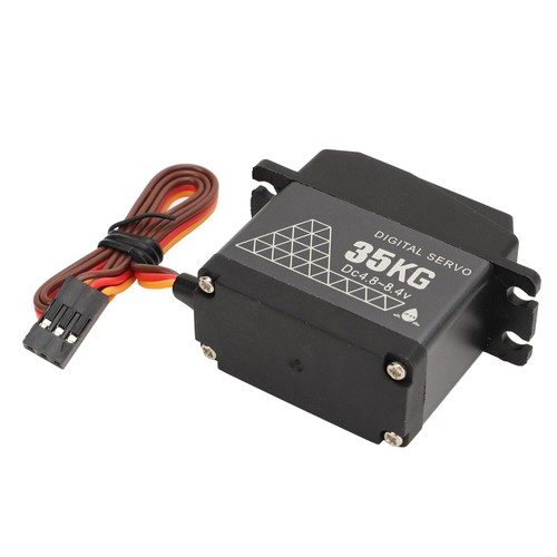 Servo digital de metal impermeable a prueba de agua RC de 35 kg para 1/8 1/10 1/12 CH - Imagen 8 de 22