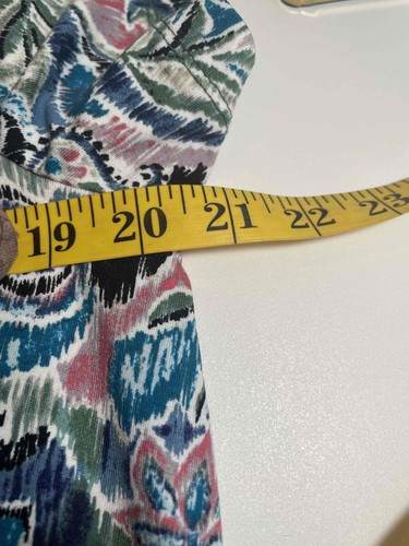 Rachel Zoe Womens Multicolor V-Neck Paisley Print Maxi Dress Size 1X - Picture 7 of 8