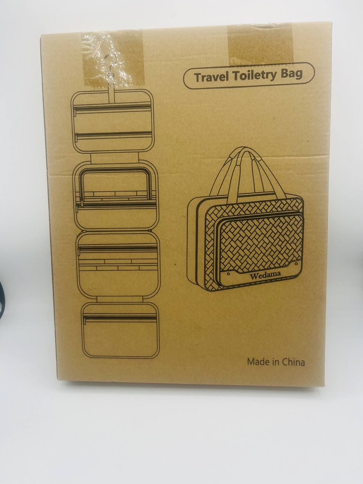 Hanging Travel Toiletry Bag for Women - Spacious & Stylish Organizer-image