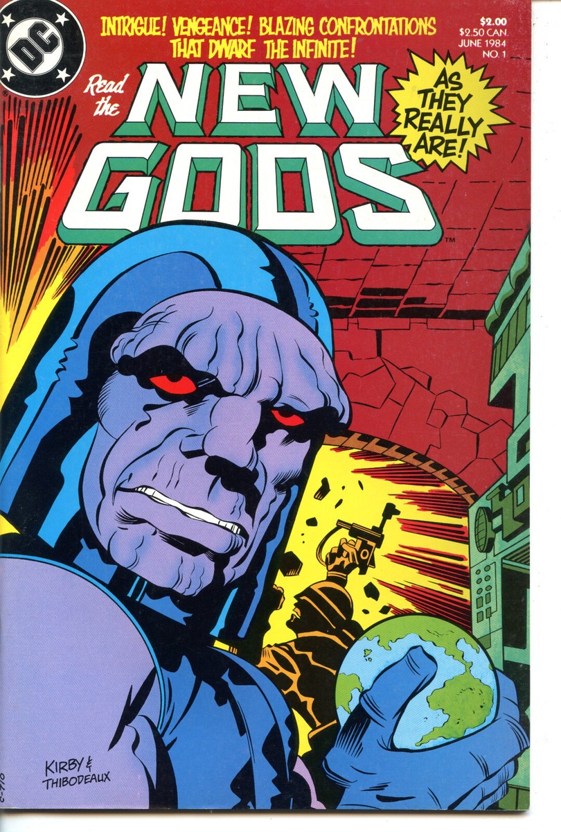 Jack Kirby NEW GODS Comic Set of 3 comics #1 #2 & #3 from DC in