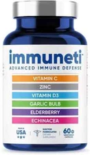 Immuneti-Advanced Immune Defense Capsule-60 Count 01/28 Exp Free Shipping