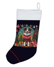Australian Shepherd Enchanted Christmas Stocking