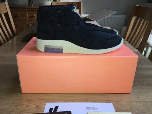 NIKE Air Fear Of God Raid BLACK Mens UK9.5