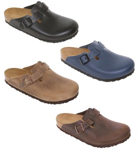 Details Boston Hellbraun Birkenstock Zu SchwarzBlauHabana BraunTabacco Leder Normal IWHDE29