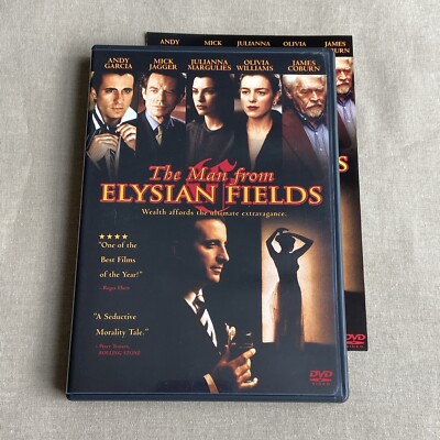 The Man from Elysian Fields (DVD 2003 + Guide) Andy Garcia Mick Jagger Escorts +