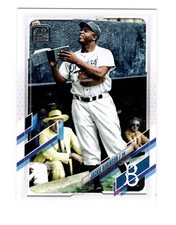 Jackie Robinson 2021 Topps Update US309 Image Variation 417 TRUE SSP HOF Dodgers