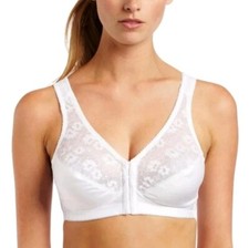 Exquisite Form Women's Fully Front Closing Support 34B Bra With Lace 5100565