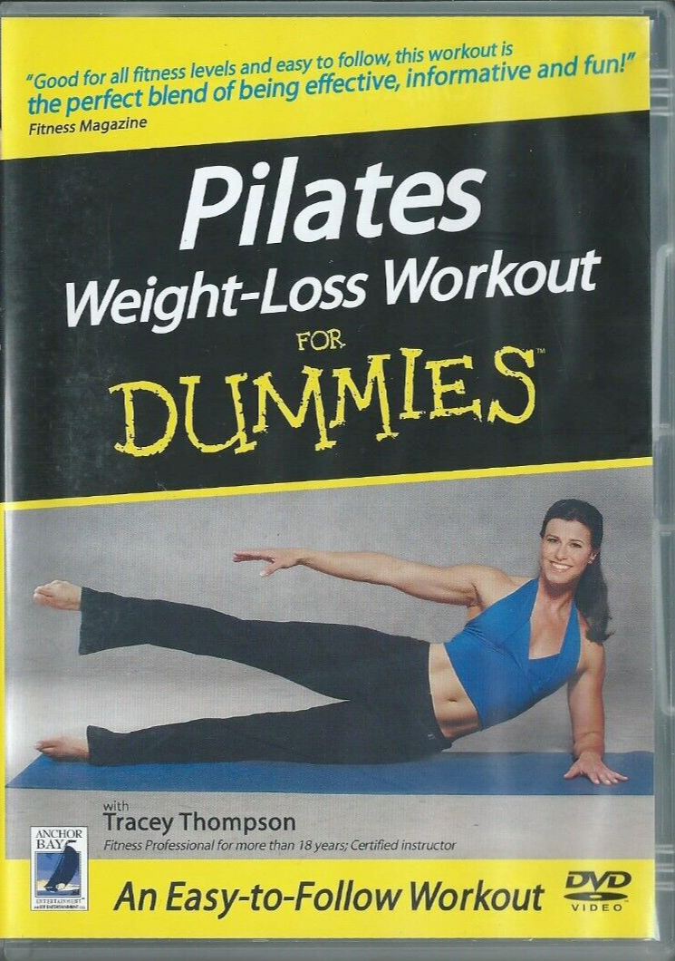 Pilates Workout for Dummies DVD 2006 Rated E Fitness Exercise 38 Minutes Used