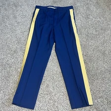 Men’s Defense Logistics Agency Yellow Side Stripe Pants 36 L “C” 36x32.5