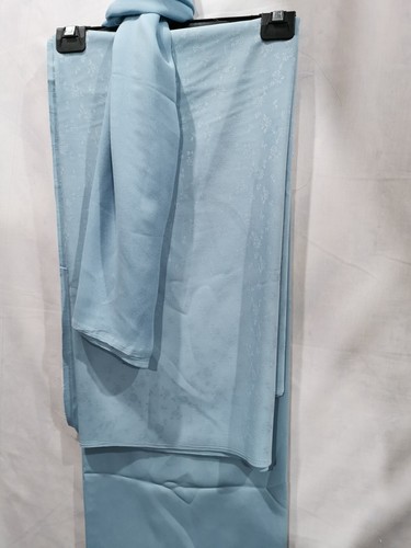 New original vaishali 3,piece (unstitched) suit top bottom & scarf 7.5m fabric  - Picture 11 of 13