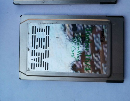 PCMCIA TYPE II & III CARDBUS NETWORK MODEM XIRCOM PSION 3COM TDK IBM TOKEN RING - Picture 13 of 32
