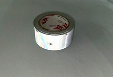 Reflective SEW ON SOLAS Material 2 inch by the foot White/Silver