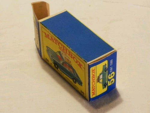 MATCHBOX LESNEY #56 FIAT 1500 CON CAJA ORIGINAL - Imagen 10 de 11