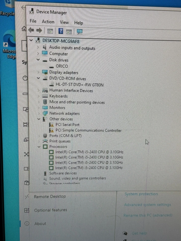 Dell OptiPlex 990 SFF Core i5-2400 3.1 GHz 16GB RAM 128GB SSD Windows 10 Pro - Image 4 of 4