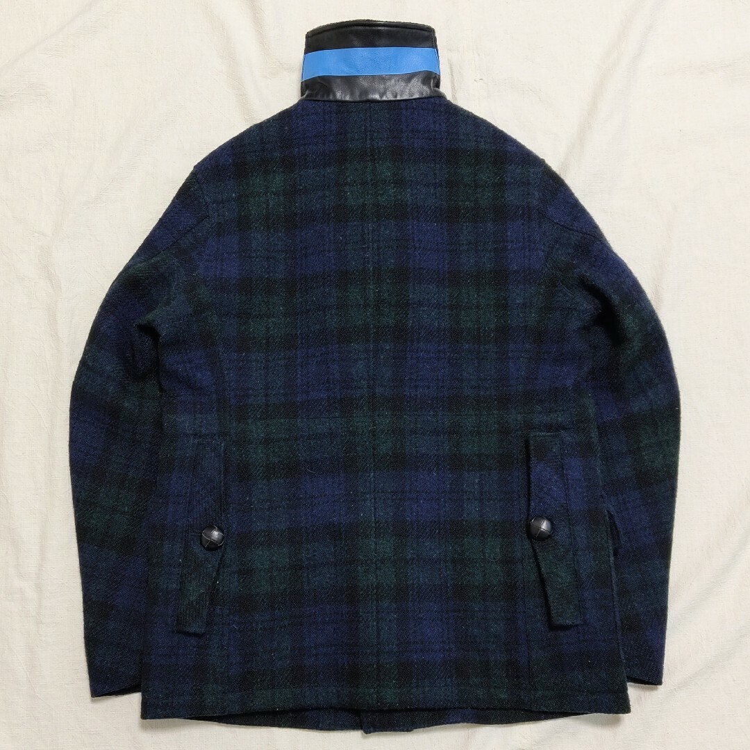 【極希少✨】visvim ピーコート ハリスツイード GORE￼-TEX 黒 S 極希少✨】visvim ピーコート ハリスツイード GORE￼-TEX 黒 S