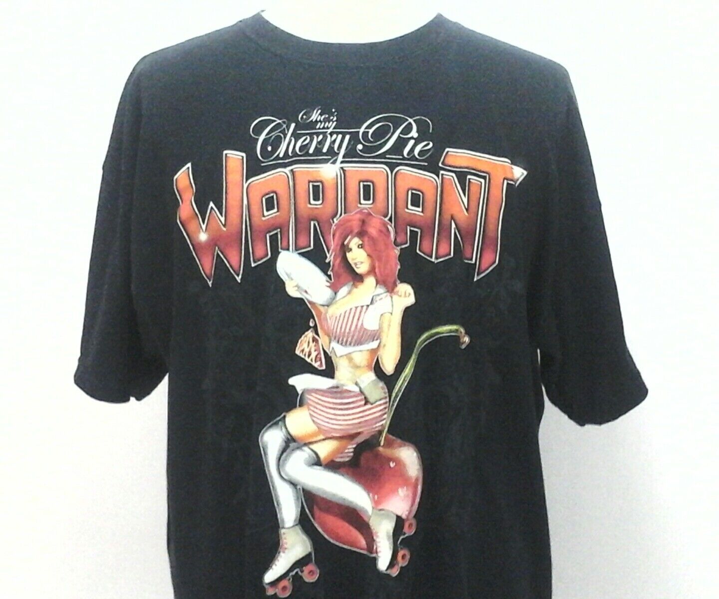Warrant Sweet Cherry Pie Album Cover Waitress Make A Grown Man Cry Men's T Shirt