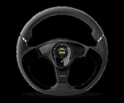 Momo Automotive Accessories NER35BK0B Nero 3-Spoke 13.78'' Steering Wheel