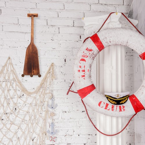 Madera maciza -OAR - Accesorios Náutico Colgante Decoración de Remos - Imagen 2 de 12