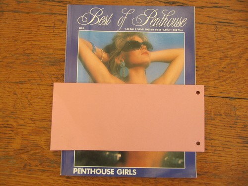 1 Heft von Best of PENTHOUSE Magazin. SH 8