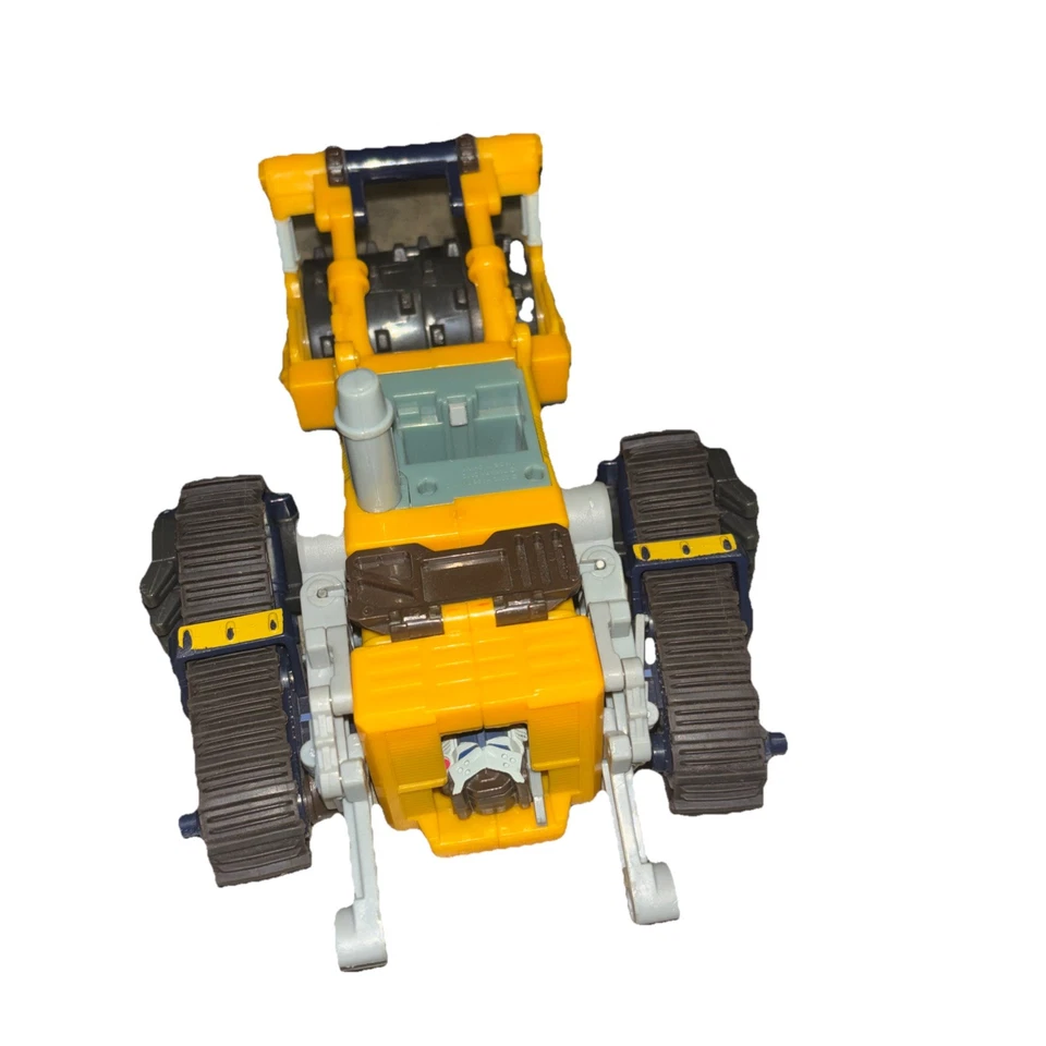 Transformers Energon Mega Class Treadbolt Figure Bulldozer 7in Sound Affects - Image 2 of 4
