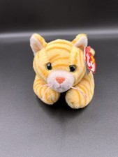 Ty Beanie Baby AMBER II the Tabby Cat 30th Anniversary Limited Edition 2024 NEW