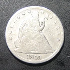1845 o Seated Liberty Half Dollar