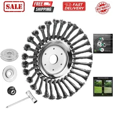 10 Inch Unbreakable Wired Trimmer Blade, Steel Wire Cutter Trimmer Head, Wire...