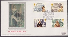 1987 VICTORIAN BRITAIN, PPS SILK - LONDON SW7 OFFICIAL