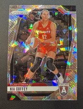 2024 Panini Prizm WNBA - Nia Coffey #71 Ice Prizm Atlanta Dream
