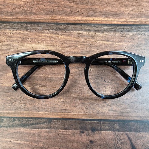 Warby Parker Hayes Women's Round Tortoiseshell Eyeglasses 51-21-145 - Picture 6 of 9