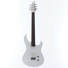 usada guitarra eléctrica Yamaha RGX-A2 blanca y gris avión de Japón
