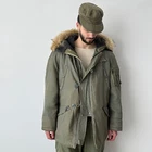 70s Vintage Military 1972 Dated Vietnam War US Army N-3B Modified Parka Jacket