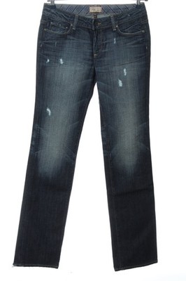 PAIGE Straight-Leg Jeans Damen Jeans Gr. DE 36 blau Casual-Look