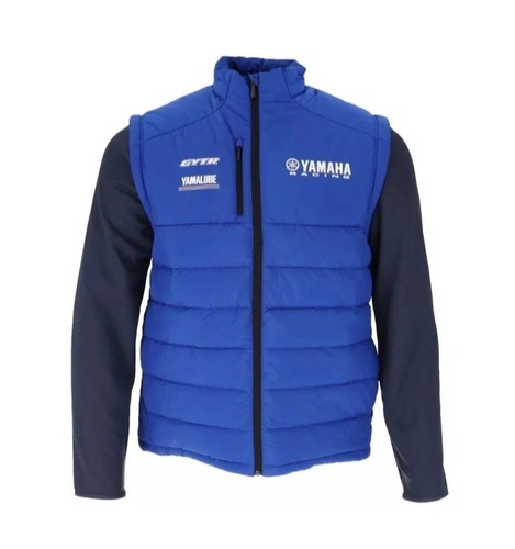 Yamaha Racing GYTR Cobalt Blue Paddock Soft Shell Puffer Jacket Size 3X - Picture 1 of 13