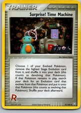 Surprise! Time Machine Reverse Holo Uncommon Team Rocket Returns 91/109 LP on eBay