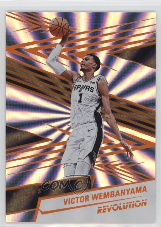 2024-25 Panini Revolution Sunburst /75 Victor Wembanyama #79 0qw3