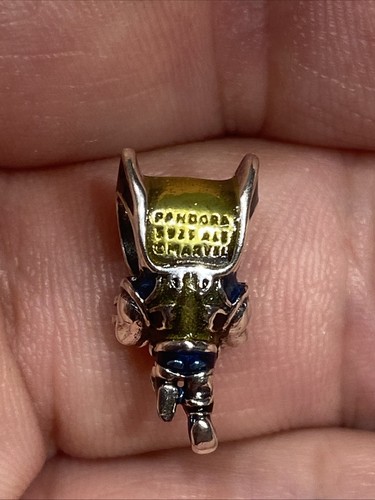 PANDORA MARVEL WOLVERINE CHARM #792029C01 A27 - Picture 2 of 4