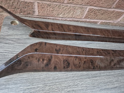 RANGE ROVER P38 A PILLAR POSTS BURL WALNUT (Closing Down Sale) - Picture 5 of 7
