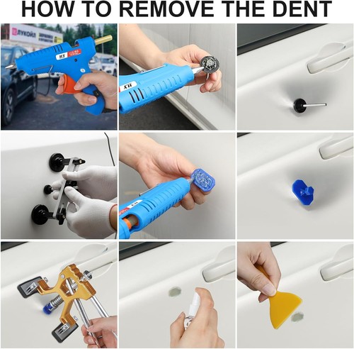 Dent Puller Hail Remover Kits,129pc Professional Car Paintless Removal... - Picture 4 of 8