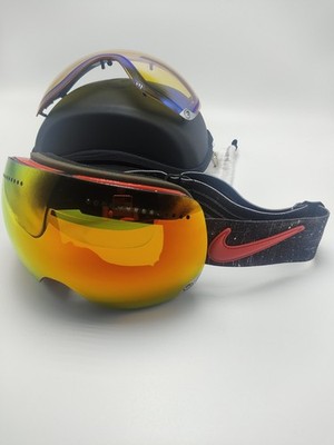 Rare Nike x Dragon APX Ski / Snowboard Goggles with Cases and Lenses ; 1st Gen