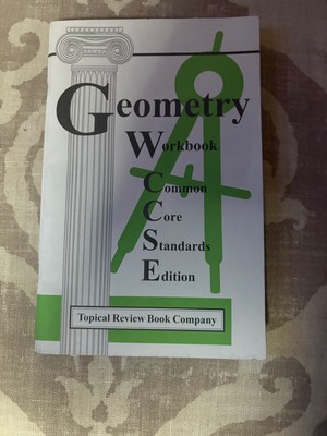Geometry Regents Review Workbook FAST SHIPPING!!!!