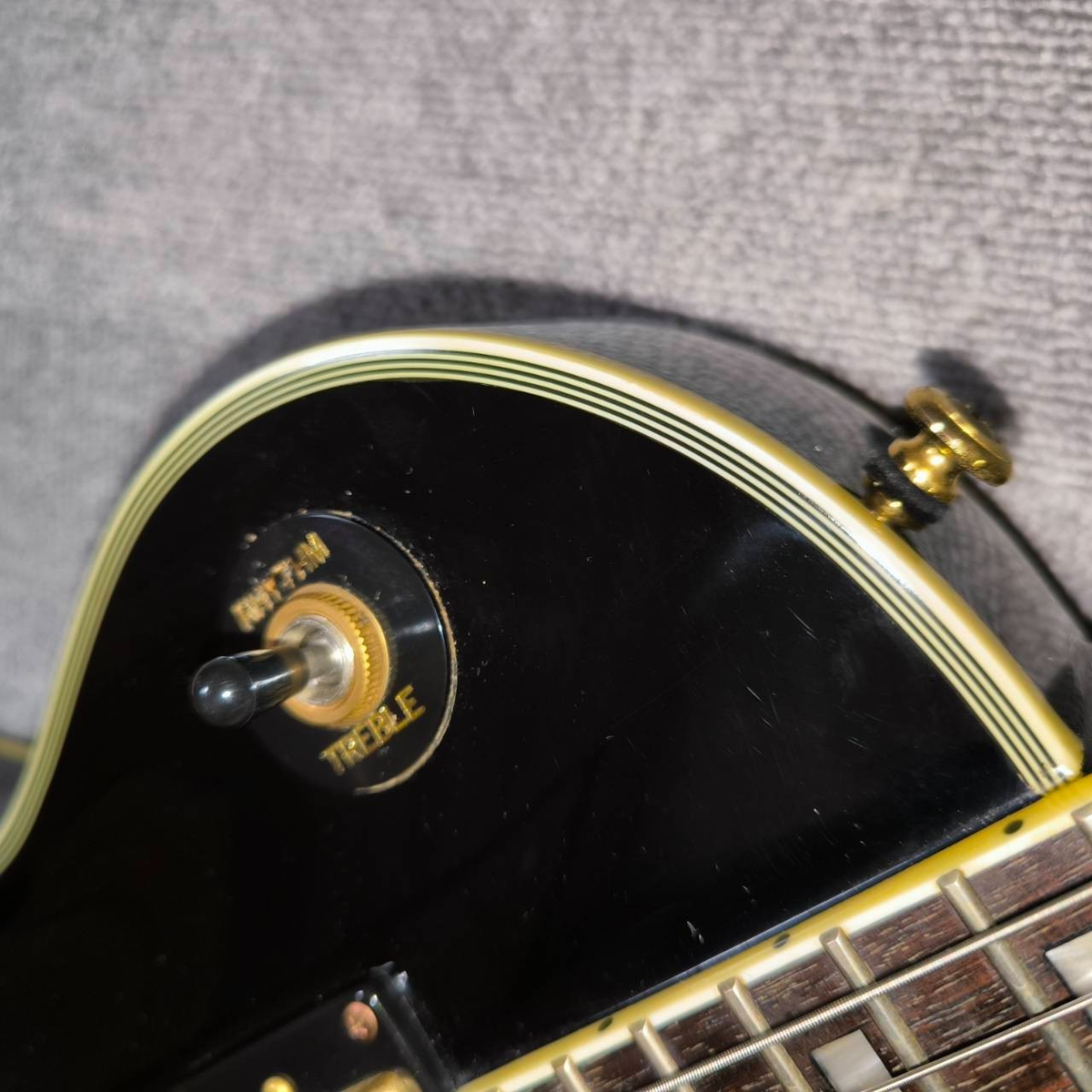 Grass Roots By ESP Electric Guitar Les Paul Custom Black From