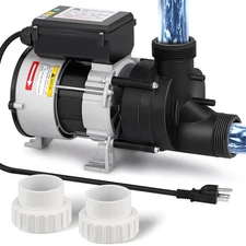 SPA Pump, 1HP 110V Hot Tub SPA Circulation Pumps, Bathtub Pump Motor for Wate...