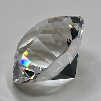 スワロフスキー　no11 Birthstone pendant, Square cut, November, Yellow, Rhodium