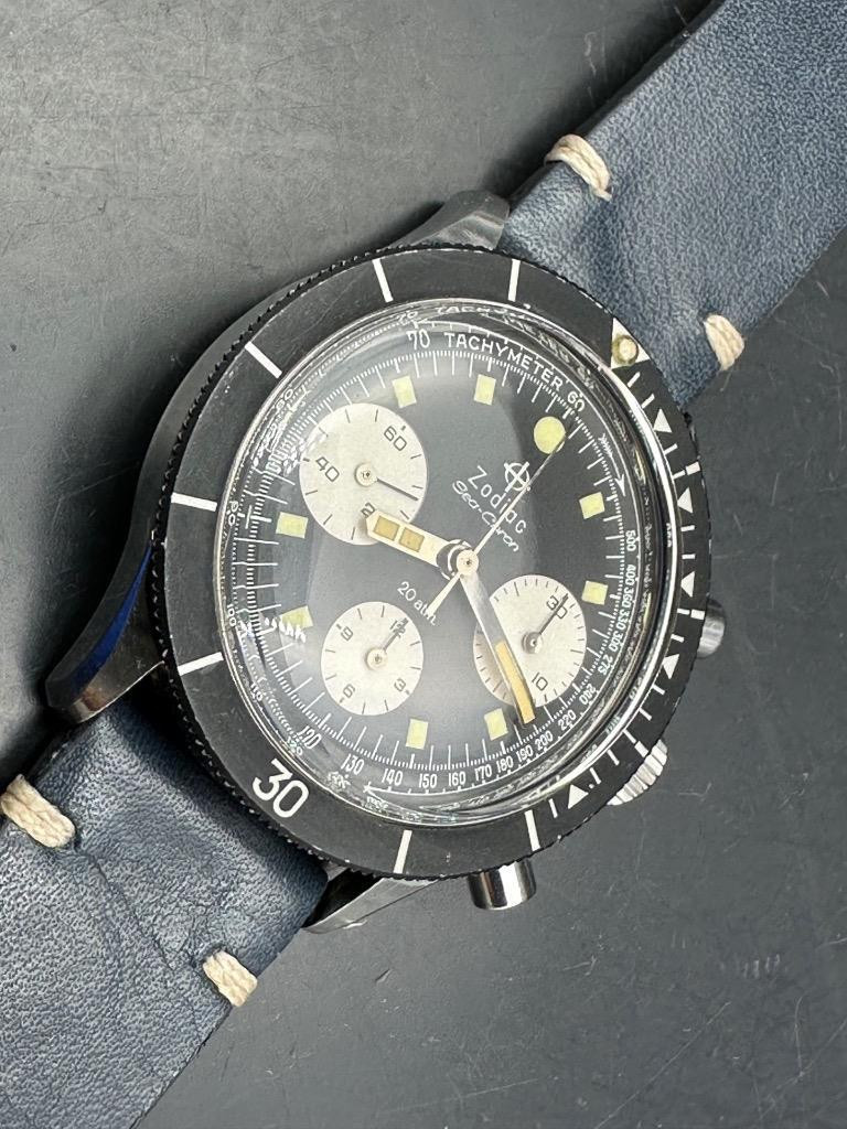 Vintage Zodiac Sea-Chron Ref 692-840 Valjoux.72 Reverse Vintage Zodiac Sea-Chron Ref 692-840 Valjoux.72 Reverse